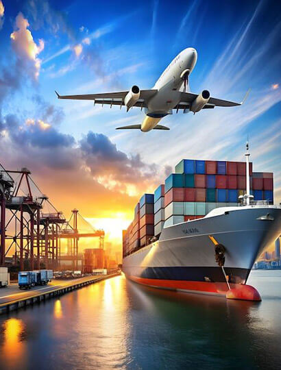 Équipe logistique et manutention en entrepôt 5